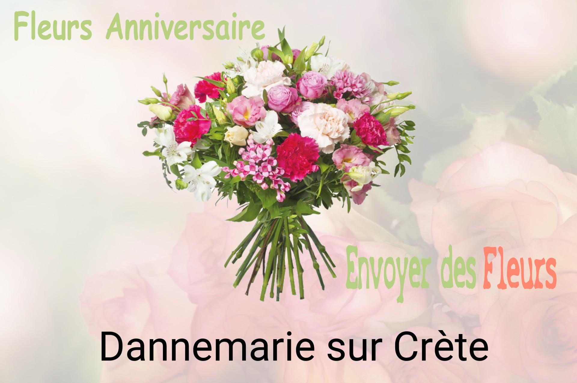 Bouquet de fleurs d’anniversaire livré à Dannemarie-sur-Crète